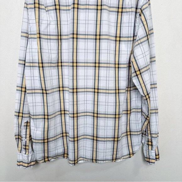 J.crew Mens XL Plaid Light Weight Slim Fit Shirt - Picture 11 of 12